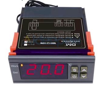 Цифровой терморегулятор, регулятор температуры MH1210W, термостат
