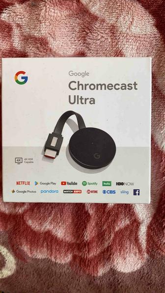 Chromecast Ultra Новый