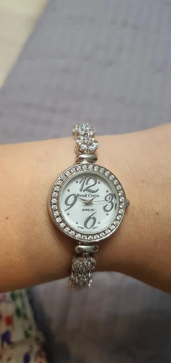 Продам серебряные женские часы 925 проба