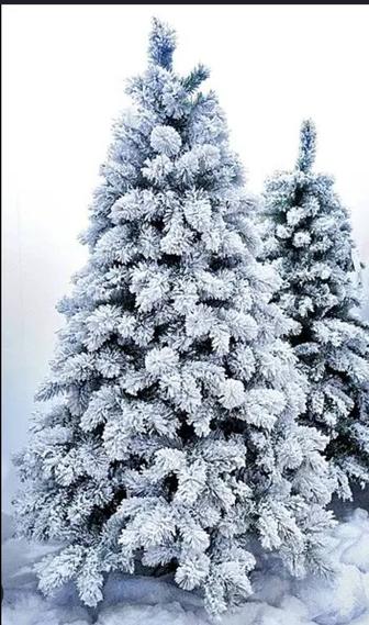Продам новогоднюю елку заснежную