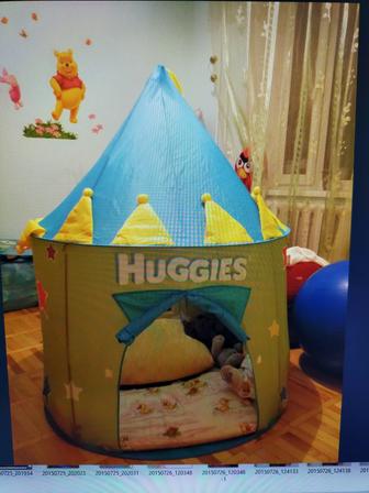 Детская палатка и картина для игрушек