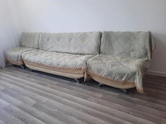 Продам диван 2 креслосымен