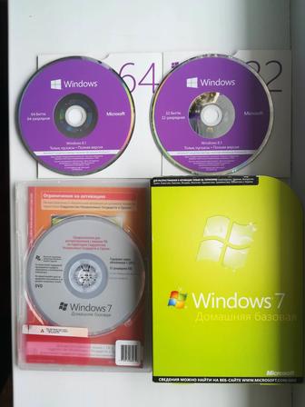 Windows 8.1 и 7 лицензия