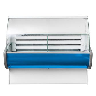 Холодильная витрина ТЕХНОPROFF Атриум 1.5 синий от (-5 С до 5 С )