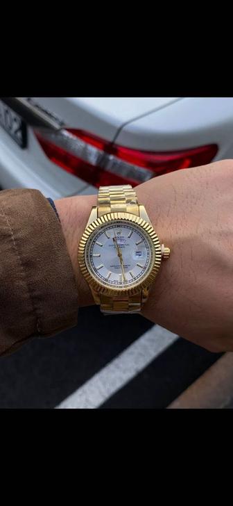 Новые мужские часы Ролекс Rolex люкс, подарок на 23 февраля