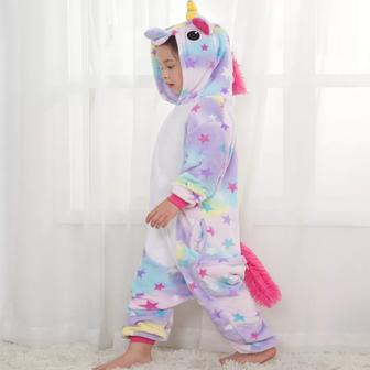 Пижамы кигуруми Звездный Единорог для детей