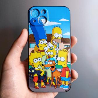 Чехол iPhone 13 Симпсоны (Simpsons), доставка по центру Алматы