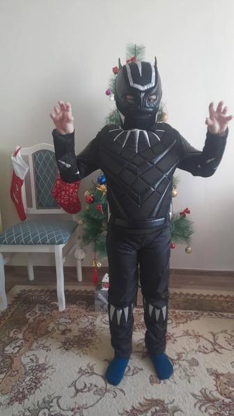 Новогодний костюм чёрная пантера герой из Марвел