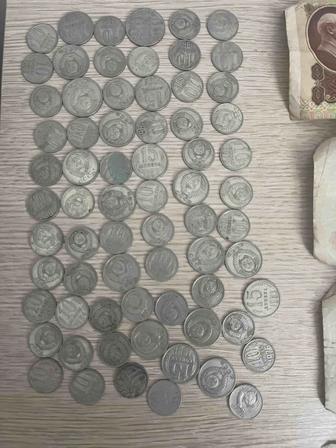 Купюры и монеты СССР 1961-1991