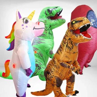 Прокат Надувных костюмов динозавра