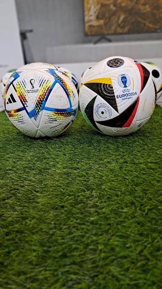 Мячи футбольные QATAR, EURO 2024, BRAZUCA, UNIFORIA