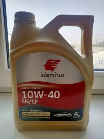 Моторное масло Idemitsu 10w40 4+3 литра цена за 1 литр производства Тайланд
