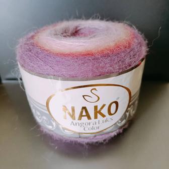 Пряжа Nako angora luks color