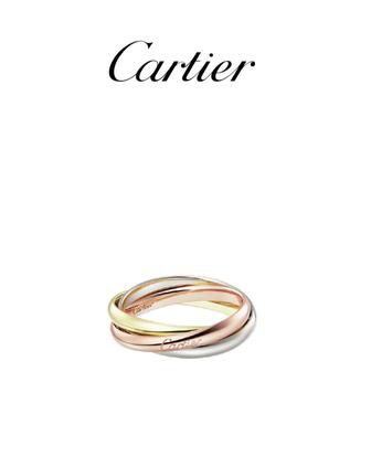 Золотое кольцо (Trinity (тринити) Cartier)