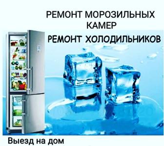 Ремонт и обслуживания холодильников и холодильных агрегатов.