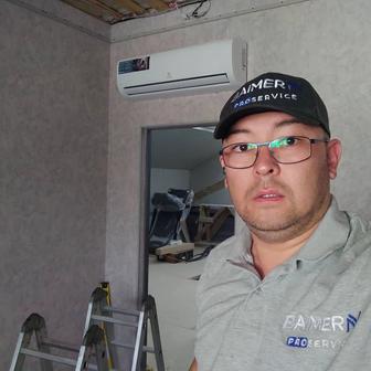 Сервисное обслуживание, установка, заправка и ремонт кондиционеров в Алматы