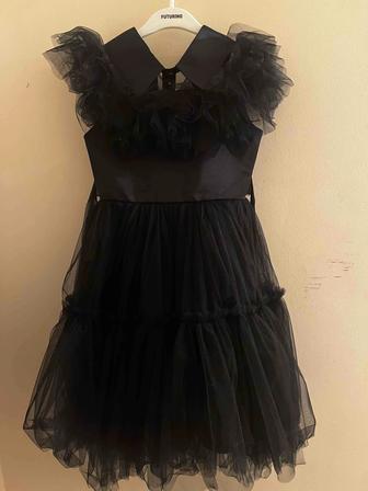 Платье нарядное черное на девочку