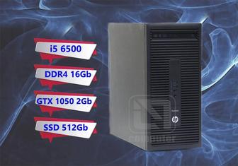 i5 6500/ 16Gb SSD GTX1050 HP Компьютер Игровой