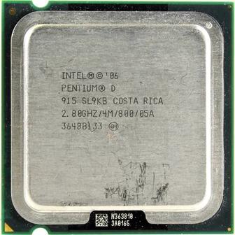 Процессор Intel Pentium D 915 сокет 775