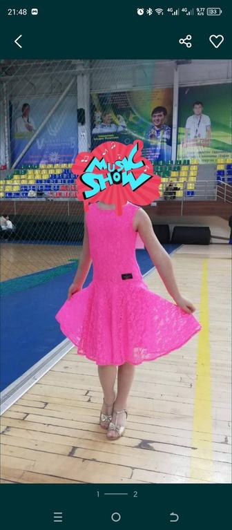 Платье для спортивно бальных танцев