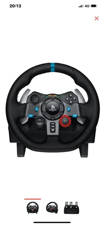 Игровой контроллер руль и педали PS4