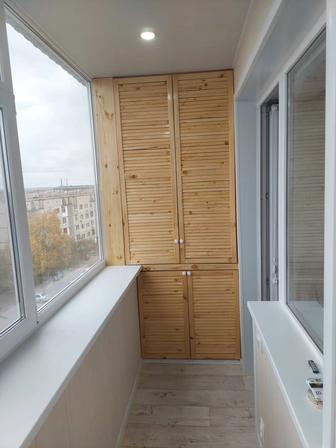 Обшивка и обустройство балкона и лоджии