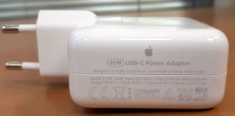 Зарядка MacBook usb-c usb c оригинал с коробки 30Вт charger