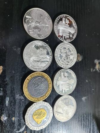 Памятные и юбилейные монеты Казакстана
