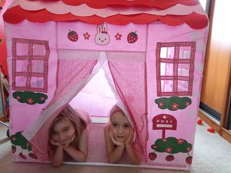Палатка - домик для девочки