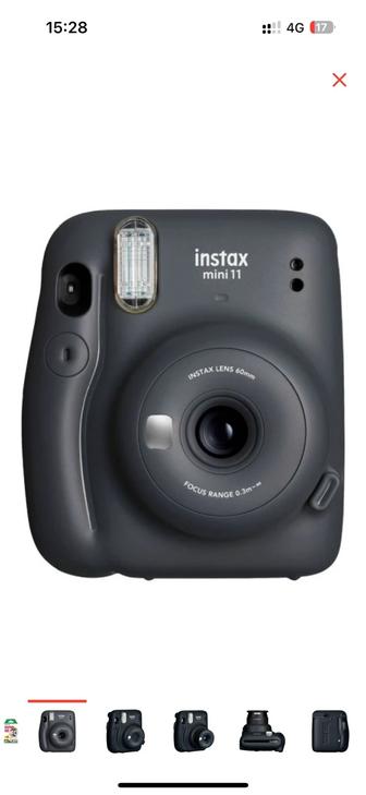 Фотокамера моментальной печати Instax MINI 11 черный