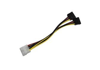 Переходник Molex -2х SATA 20 cm питание