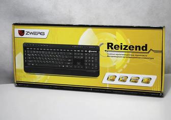 Клавиатура USB ZWERG Reizend Черный Беспроводное