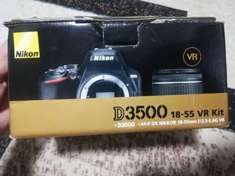 Продам фотоаппарат Nikon D3500 kit AF-P DX 18-55mm f/3.5-5.6G VR