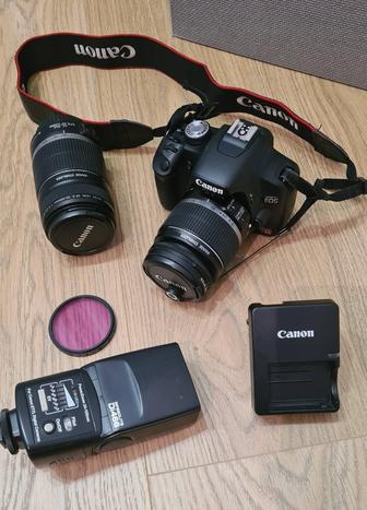 Продам фотоаппарат Canon EOS Rebel T1i в комплекте