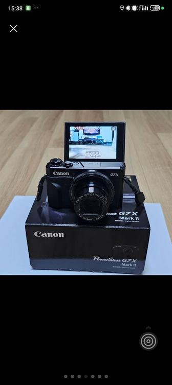 Canon PowerShot G7X Mark2 черный