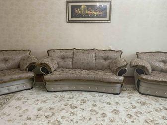 Продам диван и два кресла производство Турция, все четыре предмета раскладн