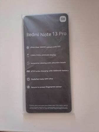 Продам новый смартфон Redmi note 13 pro forest green