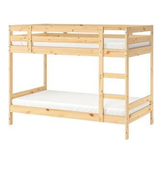 Двухъярусная кровать IKEA Мидал