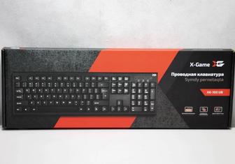 Клавиатура USB X-game XK-100UB Черный Проводное