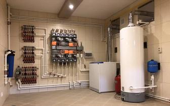 Установка газовых котлов, монтаж теплых полов и систем отопления
