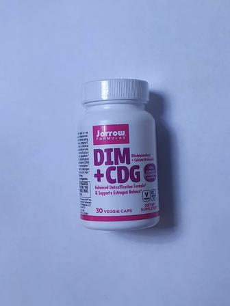 DIM + CDG, улучшенная формула для детоксикации, 30 вегетарианских капсул