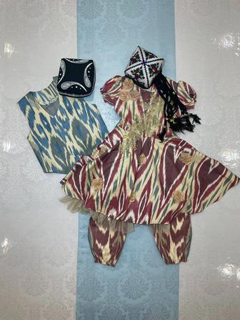 прокат детских узбекских национальных костюмов
