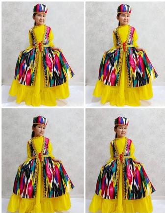Продам новый узбекский костюм для девочки от 7 до 12 лет