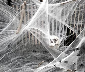 Продам искусственную паутину на Хеллоуин