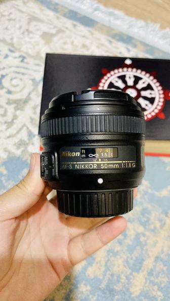 Объектив Nikon AF-S NIKKOR 50mm f/1.8G