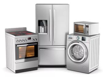Установка стиральных, посудомоечных машин, вытяжки, гардины и др