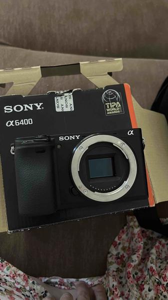 Фотокамера Sony Alpha ILCE-6400 Body черный