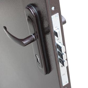 Входная металлическая дверь1 4.5 см Антик медь металл/металл
