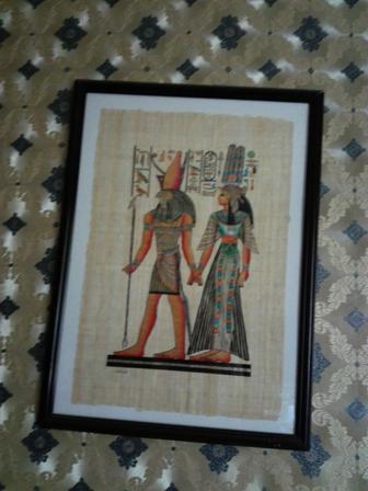Папирус 400мм х 600мм. Привезен из Египта.