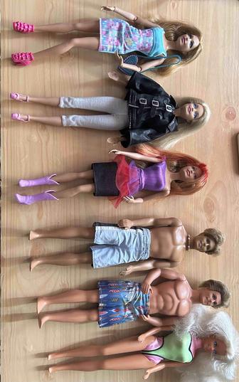 Куклы Барби и Кен.